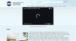 Desktop Screenshot of globalhydraulics.com.sg